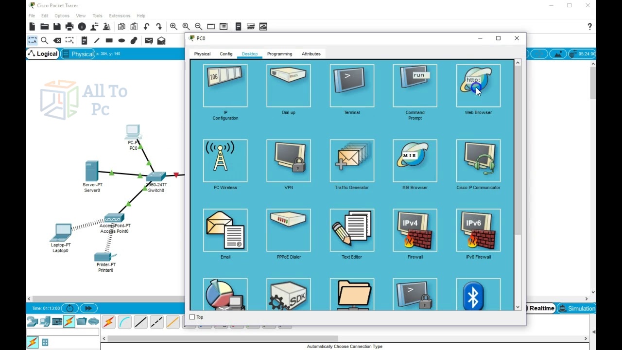 cisco packet tracer download 7.2